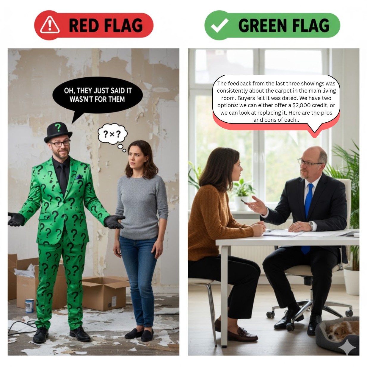 Is your agent on your side