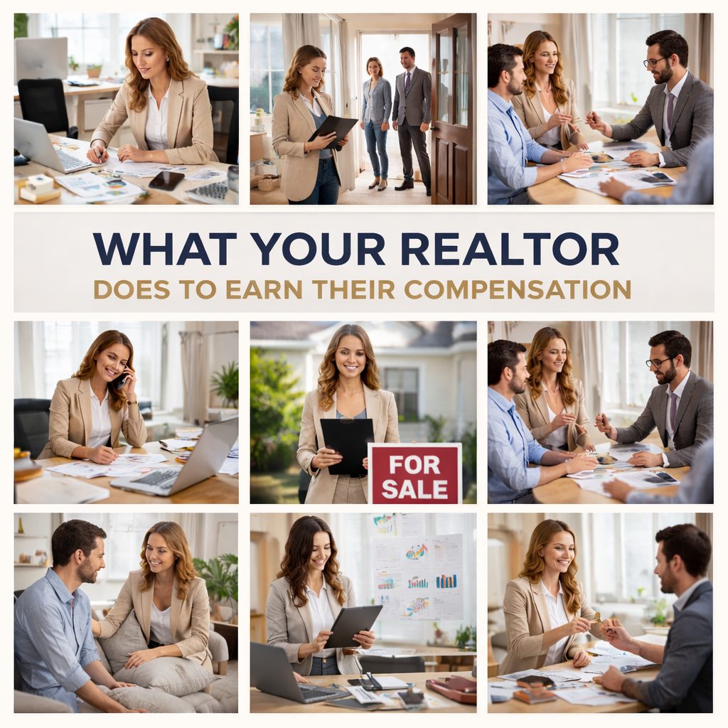 What Your Realtor Does to Earn Their Compensation